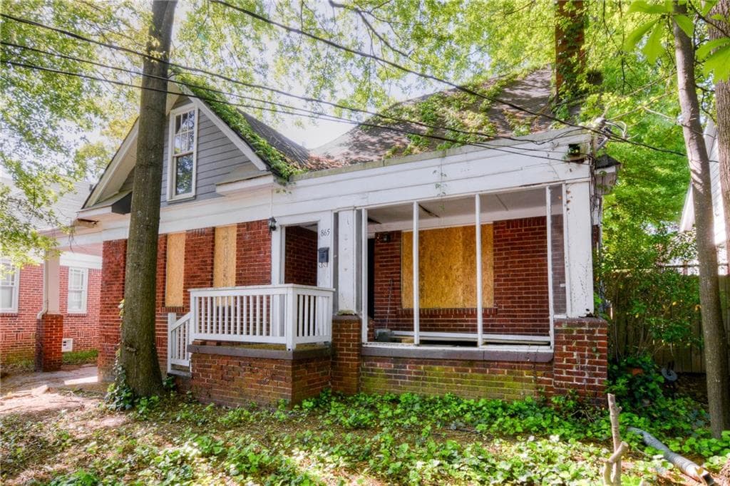 3 bedroom, 1,071 sq ft single family residence sold at 865 Greenwood Avenue, Atlanta, GA 30306