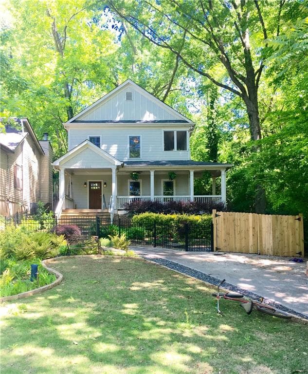 3 bedroom, 1,850 sq ft single family residence sold at 1018 Berne Street, Atlanta, GA 30316