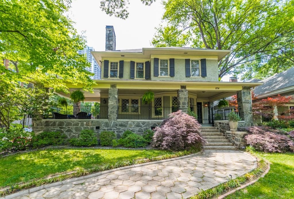 5 bedroom, 4,985 sq ft single family residence sold at 874 Piedmont Avenue, Atlanta, GA 30309
