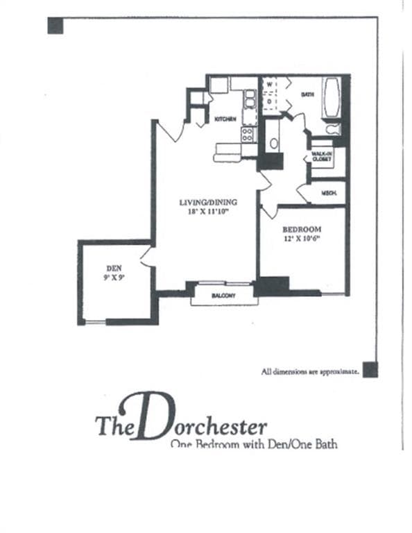 1 bedroom, 805 sq ft condominium sold at 199 14th Street 1407, Atlanta, GA 30309