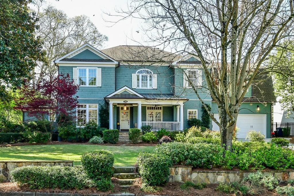 5 bedroom, 5,454 sq ft single family residence sold at 1780 Friar Tuck Road, Atlanta, GA 30309