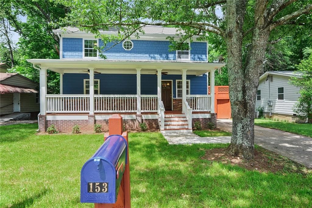 4 bedroom, 1,756 sq ft single family residence sold at 153 Rockyford Road, Atlanta, GA 30317