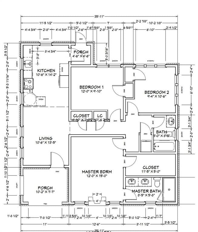 3 bedroom, 1,266 sq ft single family residence sold at 970 Deckner Avenue, Atlanta, GA 30310