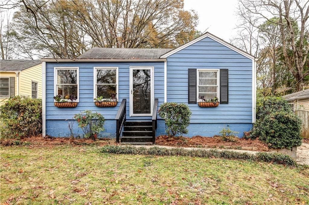 3 bedroom, 1,019 sq ft single family residence sold at 1262 Woodland Avenue, Atlanta, GA 30316