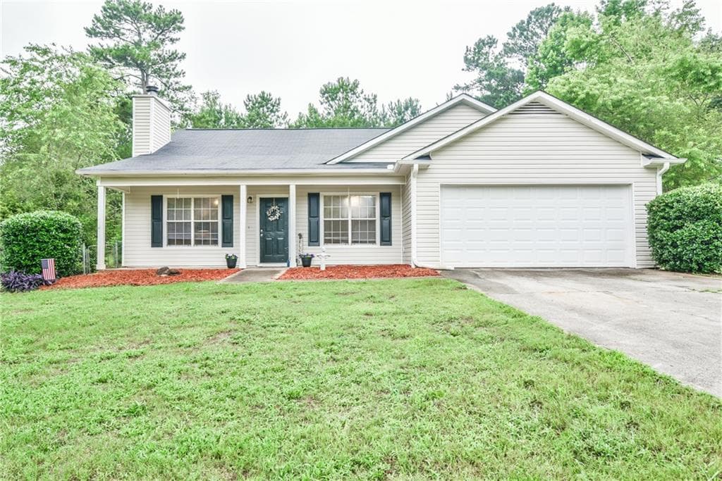 3 bedroom single family residence sold at 1447 Millstone Court, Bethlehem, GA 30620