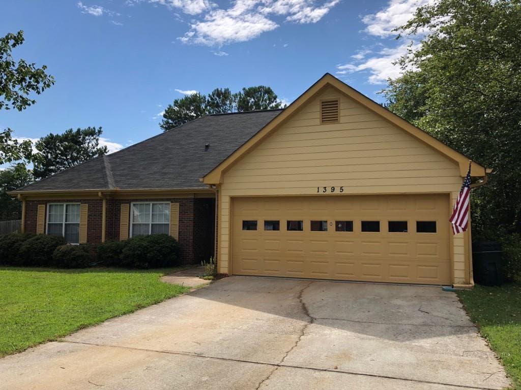 3 bedroom, 1,776 sq ft single family residence sold at 1395 Rose Pointe Drive, Loganville, GA 30052