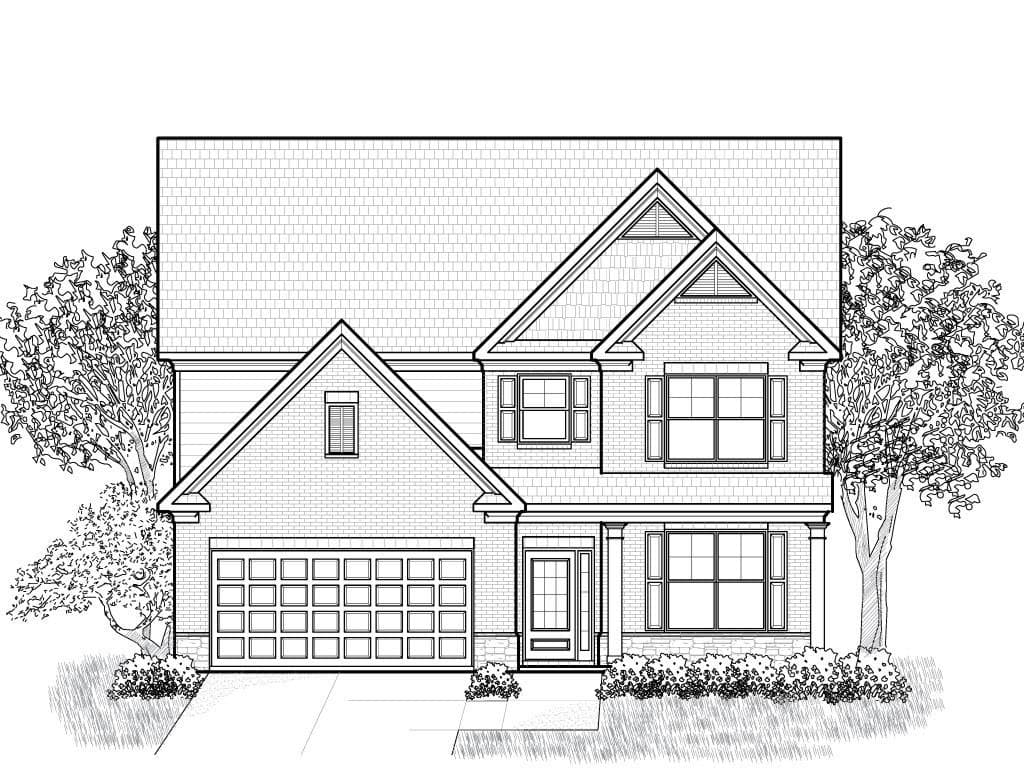 5 bedroom, 3,236 sq ft single family residence sold at 7735 Summerdown Court, Cumming, GA 30040