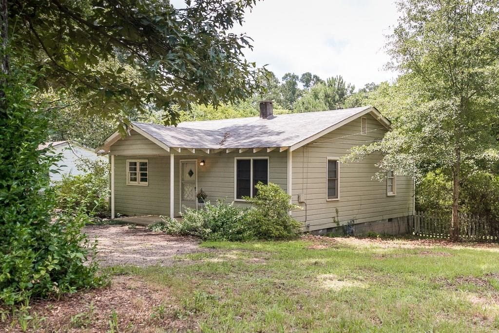 2 bedroom, 1,020 sq ft single family residence sold at 161 Old Vandiver Drive, Canton, GA 30114