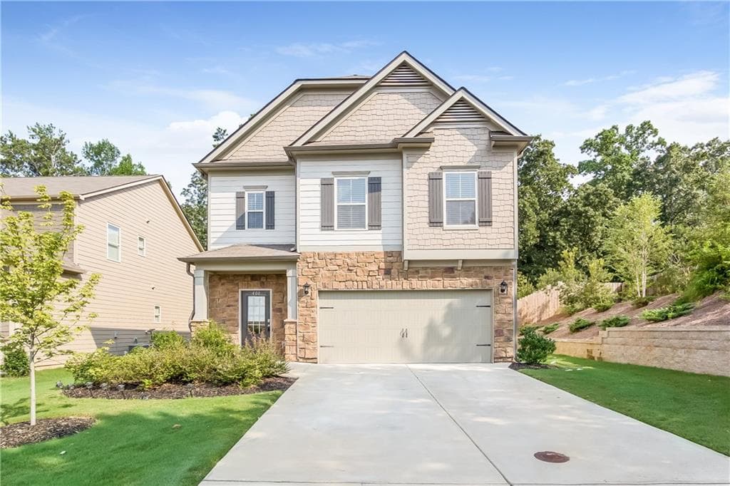5 bedroom, 2,550 sq ft single family residence sold at 400 Providence Walk Street, Canton, GA 30114