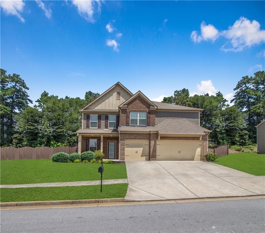 6 bedroom, 4,137 sq ft single family residence sold at 2370 Cain Circle, Dacula, GA 30019