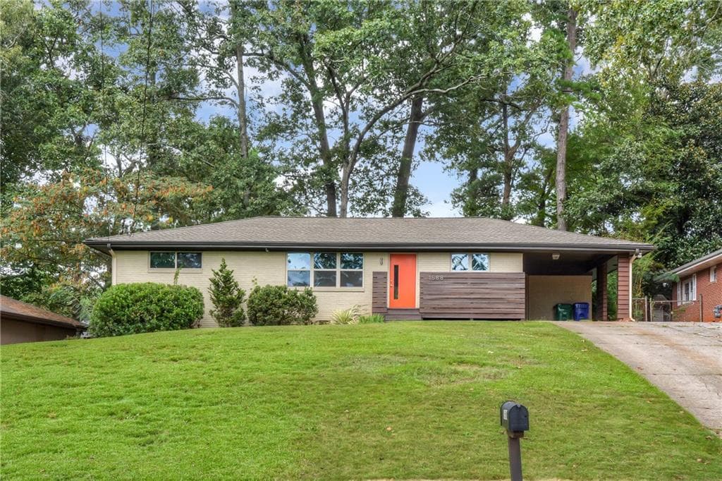 3 bedroom single family residence sold at 1588 Boulderwoods Drive, Atlanta, GA 30316