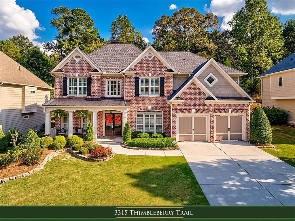 5 bedroom, 3,200 sq ft single family residence sold at 3315 Thimbleberry Trail, Dacula, GA 30019