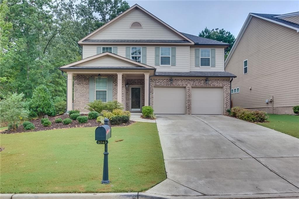 4 bedroom, 2,596 sq ft single family residence sold at 3745 Jardine Lane, Cumming, GA 30041