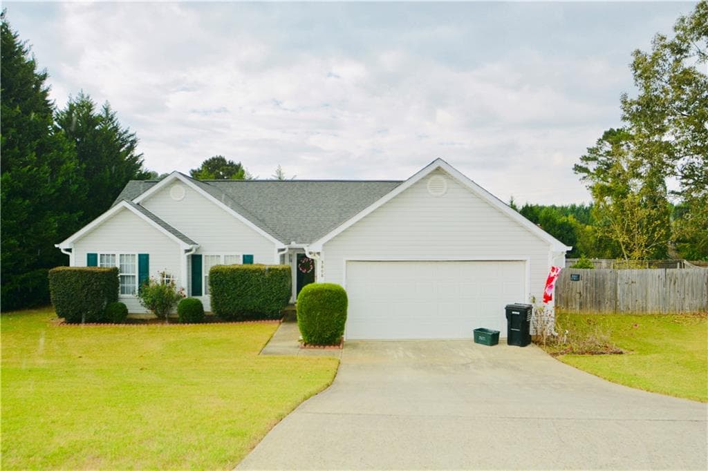 3 bedroom, 1,458 sq ft single family residence sold at 3808 Summer Leigh Court, Loganville, GA 30052