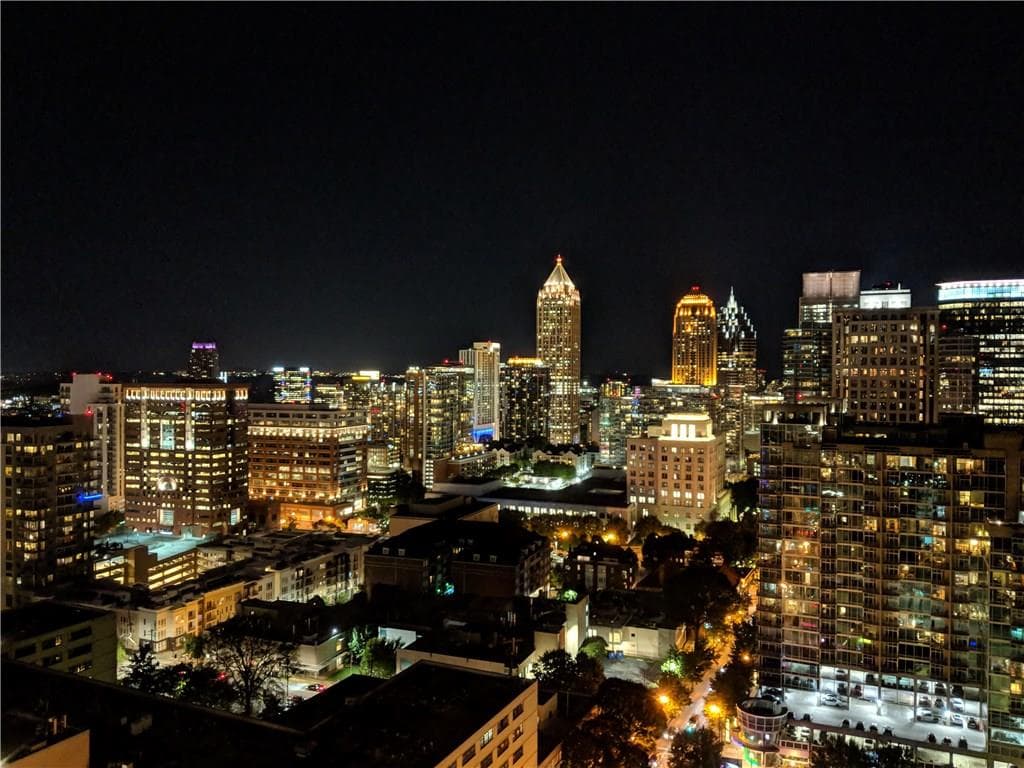 1 bedroom, 783 sq ft condominium sold at 855 Peachtree Street 2406, Atlanta, GA 30308