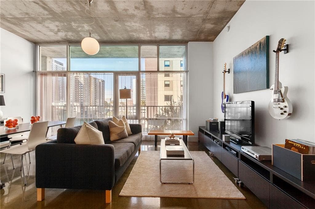 1 bedroom, 760 sq ft condominium sold at 845 Spring Street 217, Atlanta, GA 30308