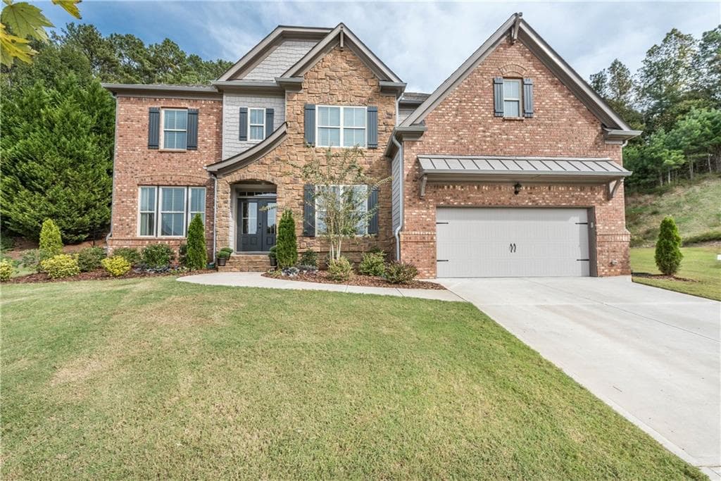 5 bedroom, 4,112 sq ft single family residence sold at 107 Waters Lake Lane, Woodstock, GA 30188