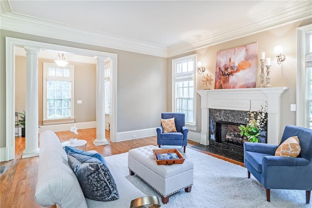 5 bedroom, 4,025 sq ft single family residence sold at 12505 Needham Street, Alpharetta, GA 30004