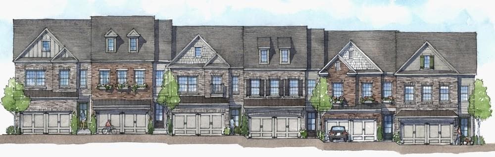 3 bedroom, 1,940 sq ft townhouse sold at 1022 Millhaven Drive, Roswell, GA 30076