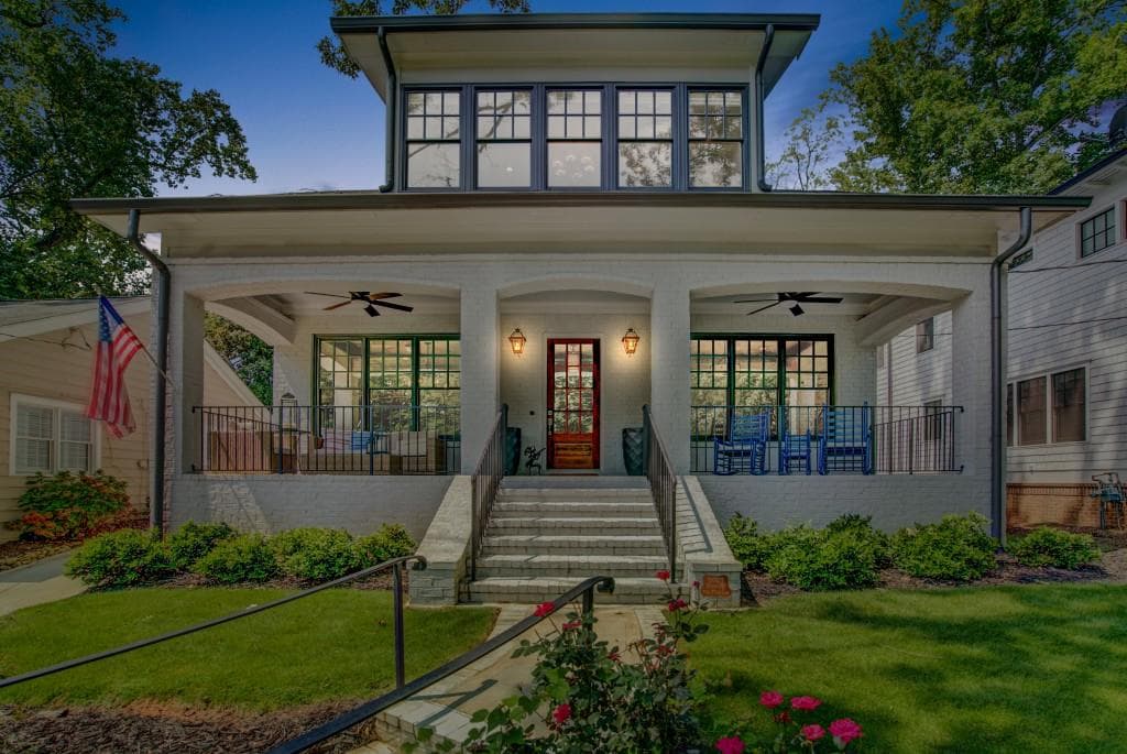 6 bedroom, 3,708 sq ft single family residence sold at 1362 N Morningside NE Drive, Atlanta, GA 30306