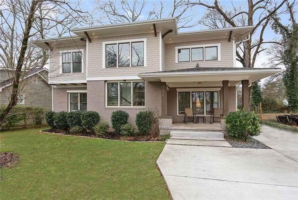 4 bedroom, 2,500 sq ft single family residence sold at 172 Mellrich Avenue, Atlanta, GA 30317