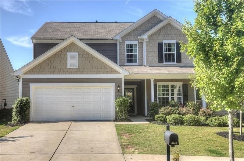 4 bedroom, 2,418 sq ft single family residence sold at 363 Ridgewood Trail, Canton, GA 30115