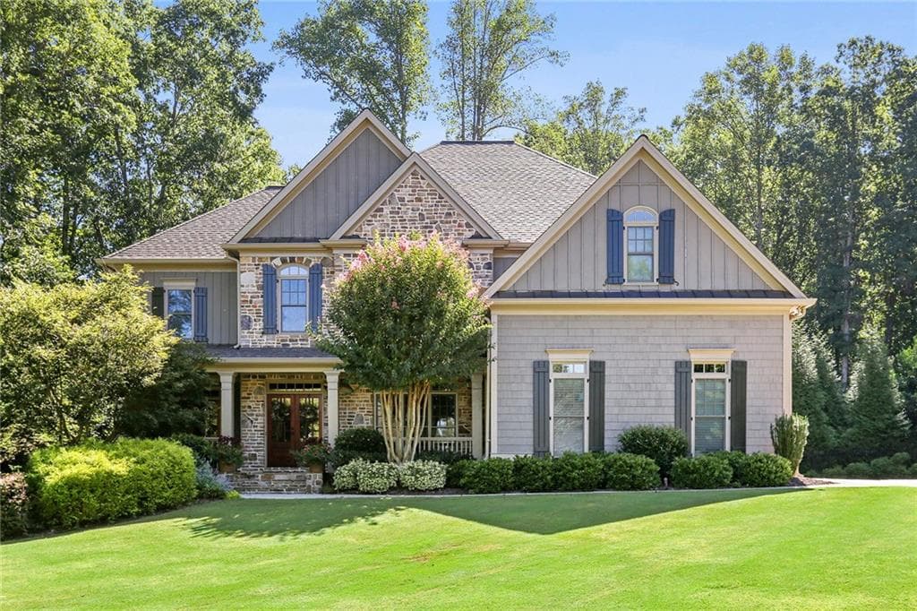 5 bedroom, 6,101 sq ft single family residence sold at 14743 Taylor Valley Way, Milton, GA 30004