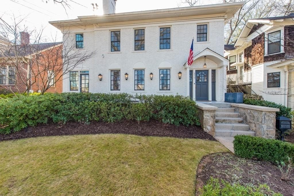 6 bedroom, 5 bathroom, 3,780 sq ft single family residence sold at 317 9TH Street, Atlanta, GA 30309